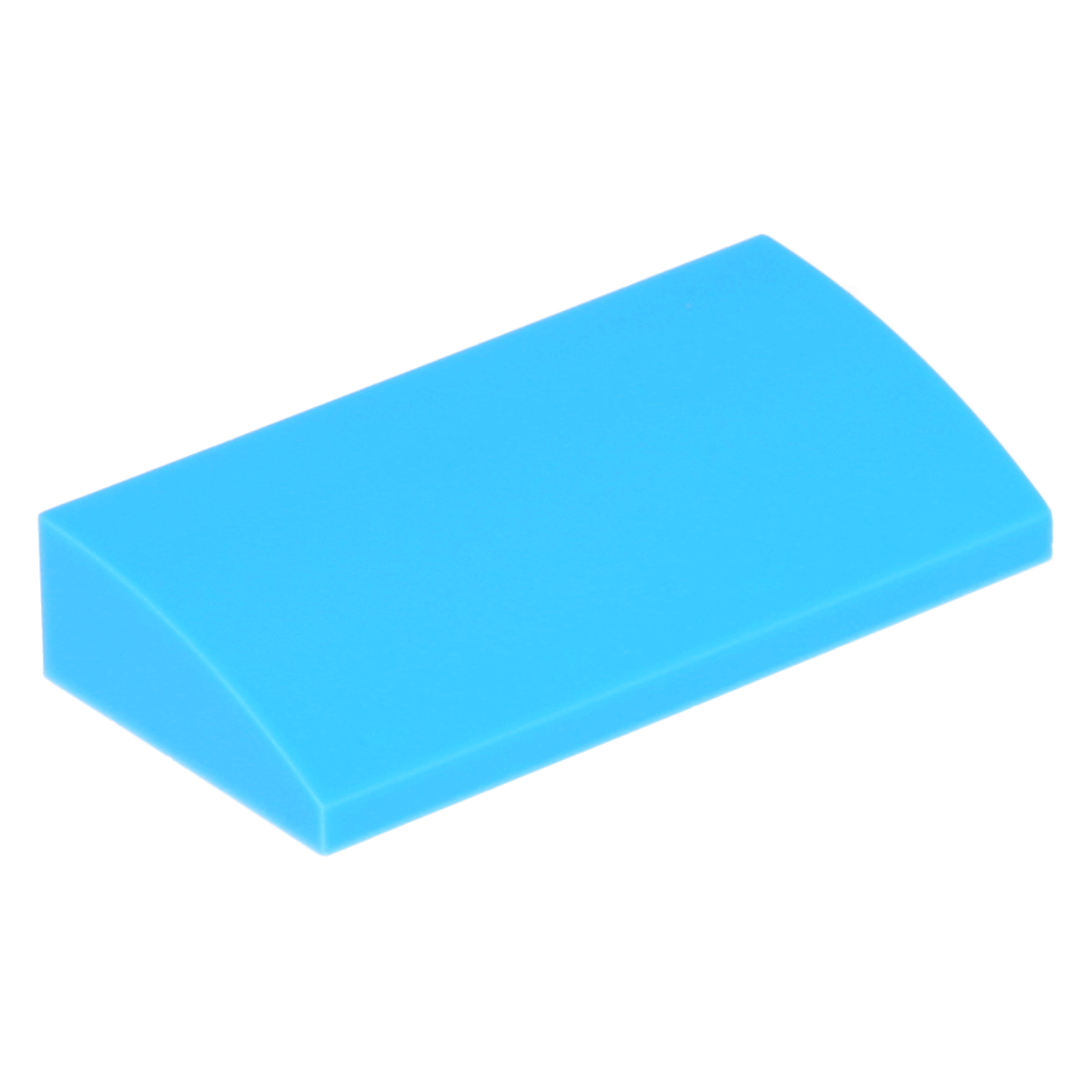 LEGO Dachsteine (modifiziert) - 2 x 4 x 2/3 mit unteren Noppen (gebogen)