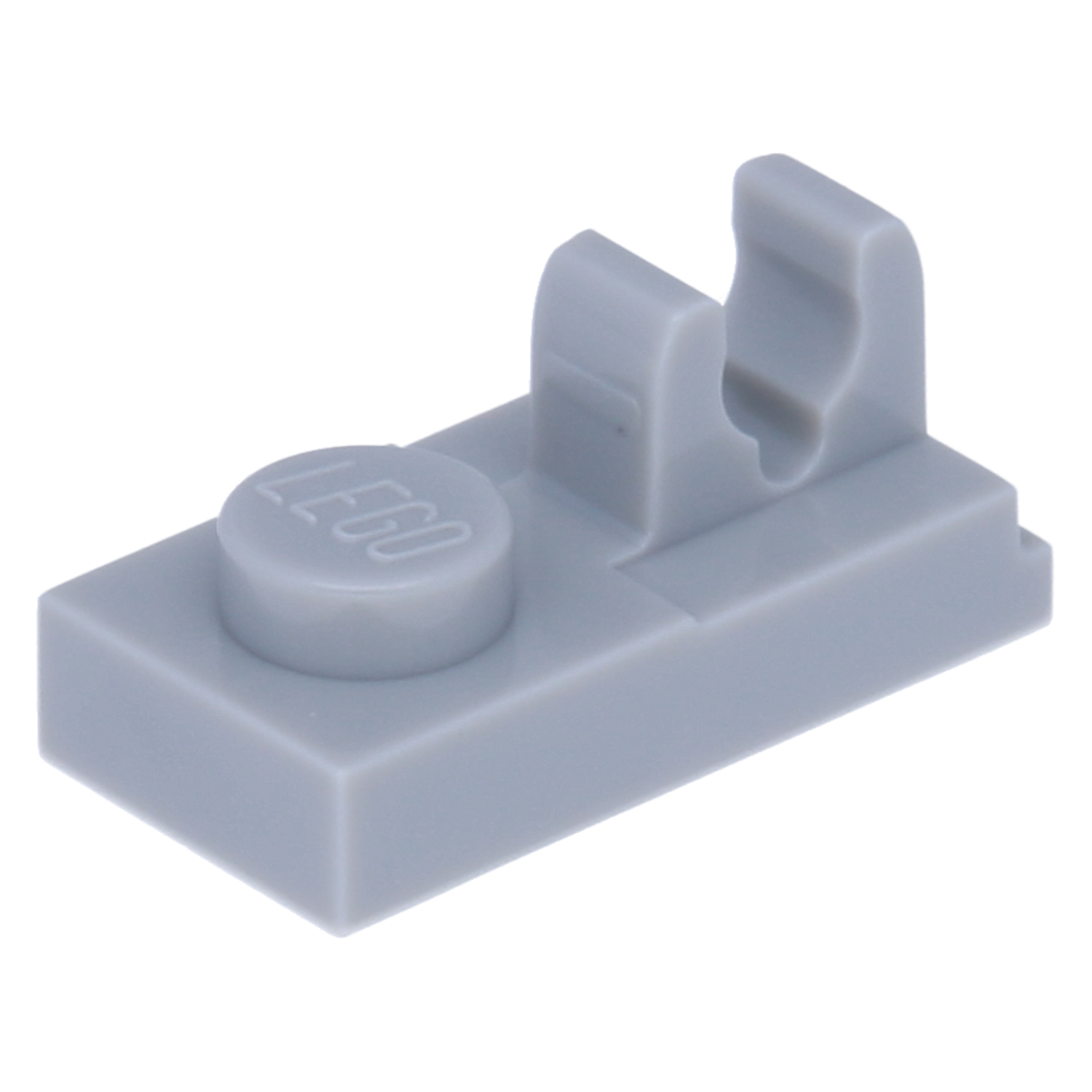 Lego plates (modified) - 1 x 2 with clip above