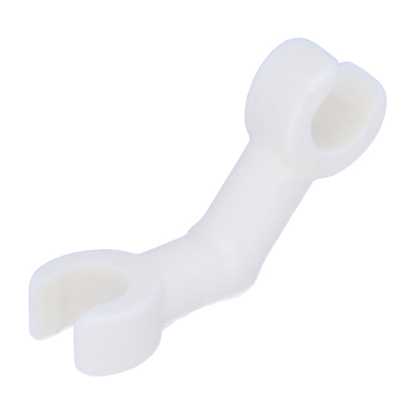 LEGO Arm Skelett, gebogen mit Clips at 90 Grad (vertikal Griff) (93061)