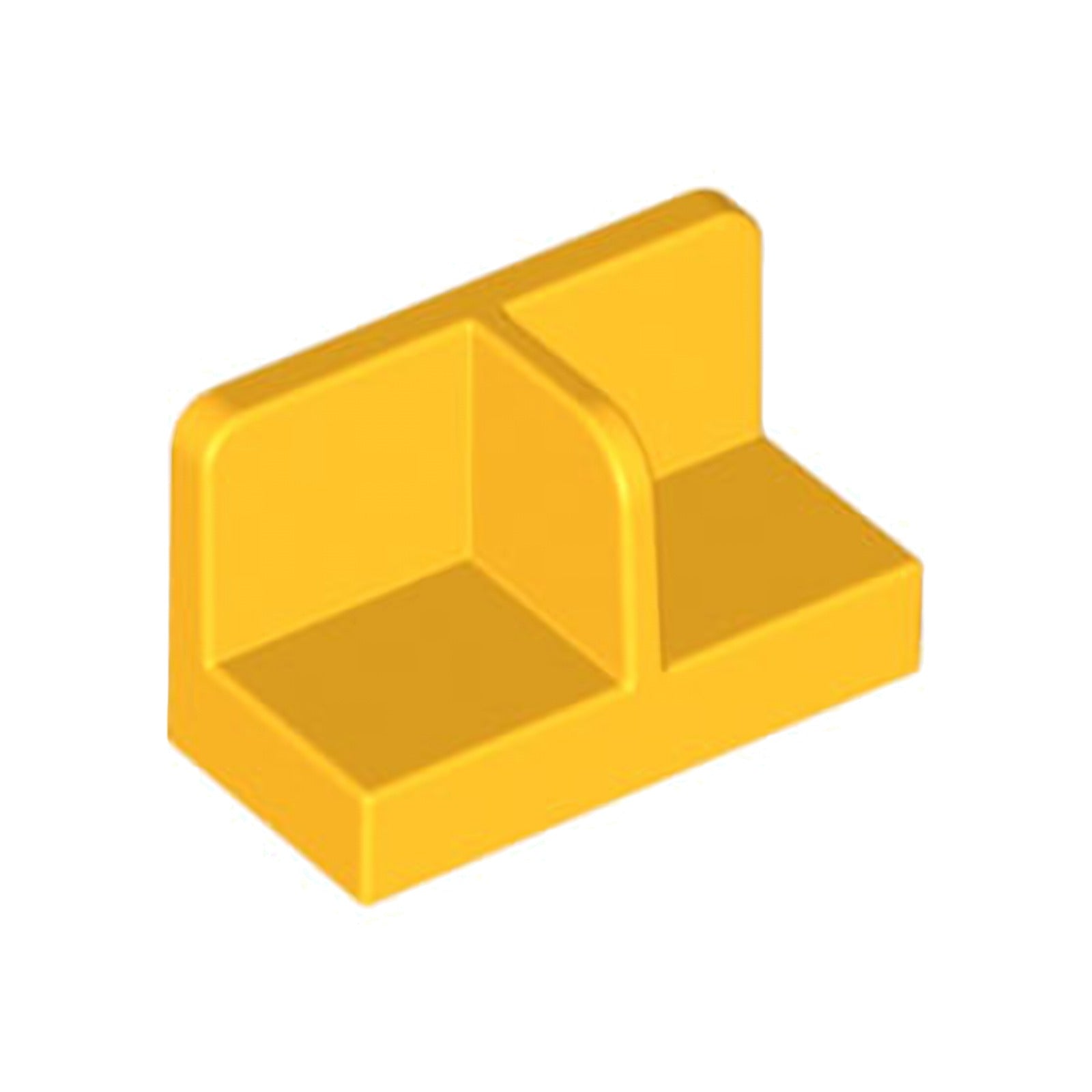 LEGO Paneel 1 x 2 x 1 mit abgerundet Ecken und Mitte Trenner (93095)
