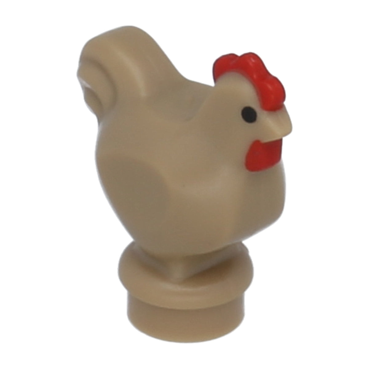 LEGO Farm Animals - Chicken with red crest and wattle pattern