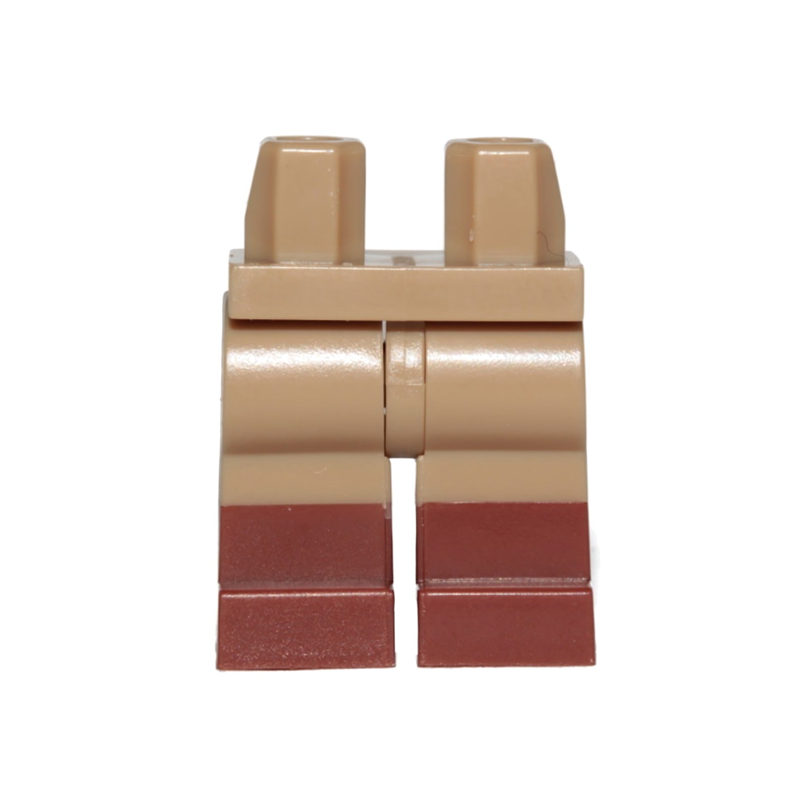LEGO Hüften und Beine mit rötlich braun Stiefel Muster (970c00pb1023)