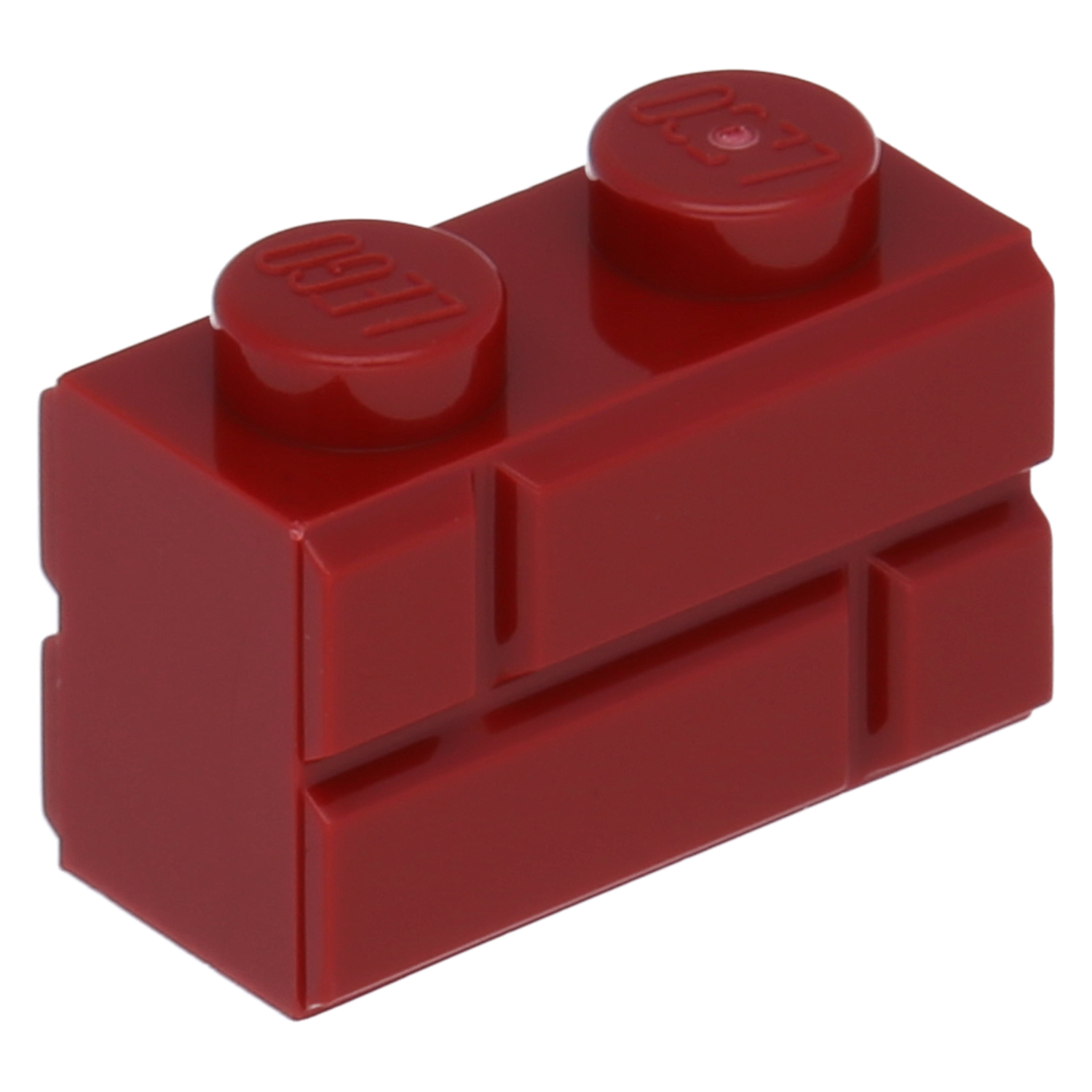 LEGO  Bricks (modified) - 1 x 2 with masonry profile