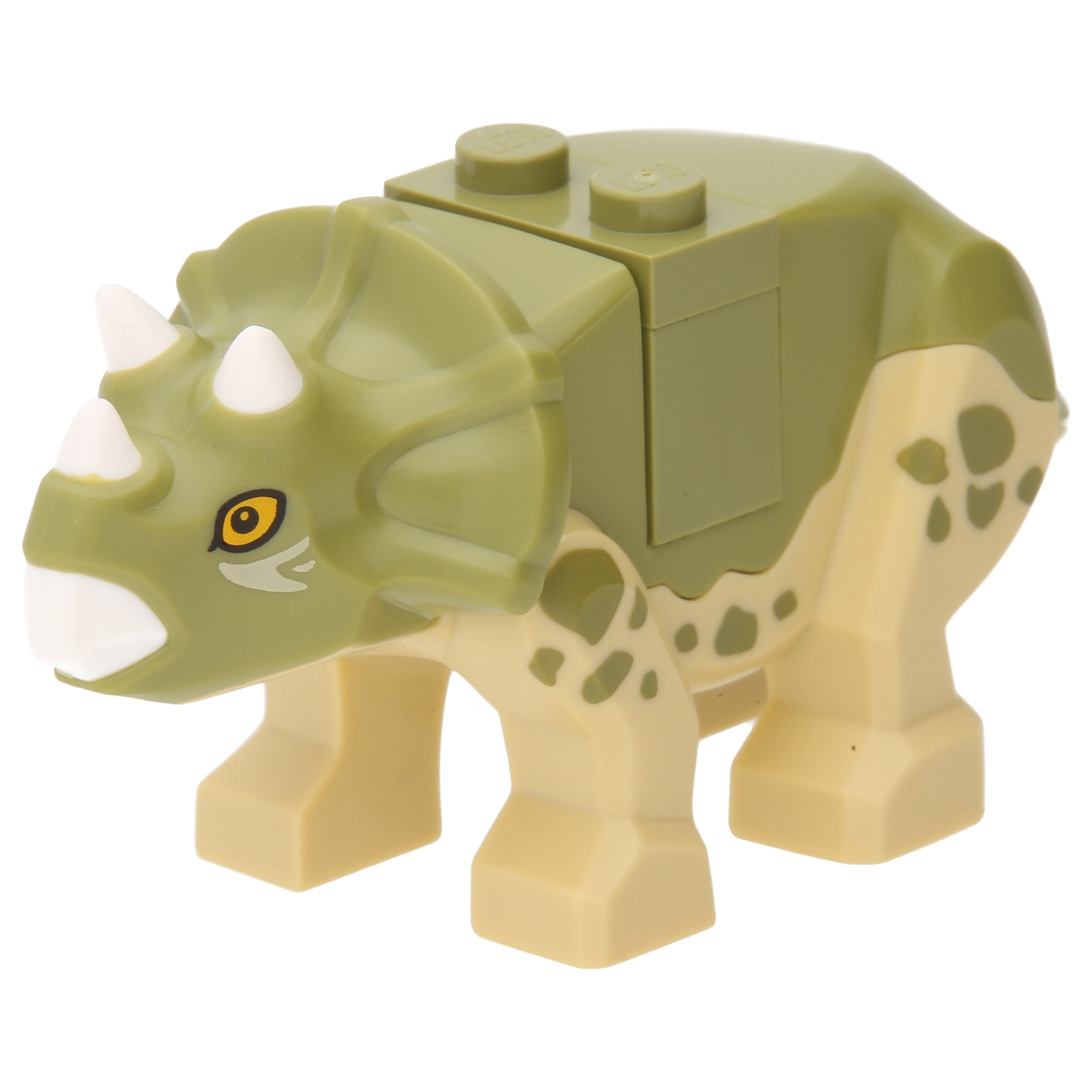 LEGO reptiles/dinos/dragons baby triceratops with Brick and Plate