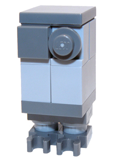 LEGO Minifigur Gonk Droid (GNK Power Droid), Light Bluish Gray Body (sw0430)