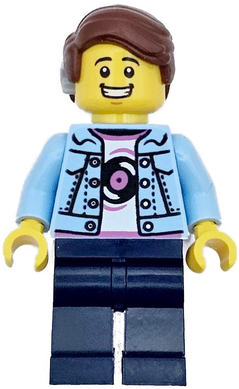 LEGO Minifigur Burger Truck Customer – Town (twn496) – neu