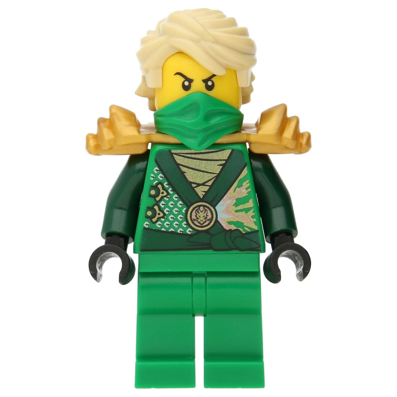 LEGO Ninjago Minifigur - Lloyd mit goldener Schulterrüstung (Rebooted)