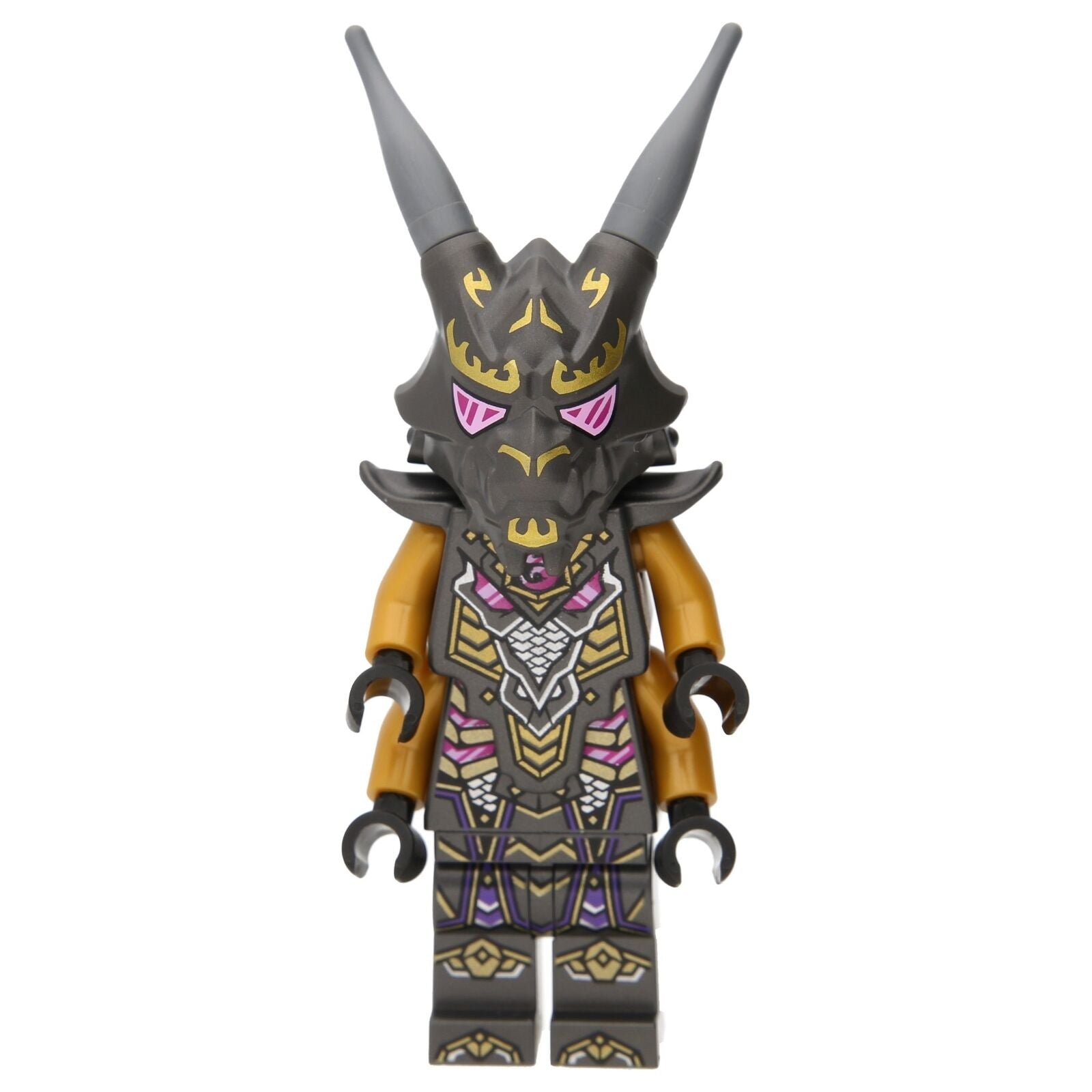 LEGO Minifigur Ninjago Crystal King mit Rüstung, doppeltem Körper, 4 (njo0766)