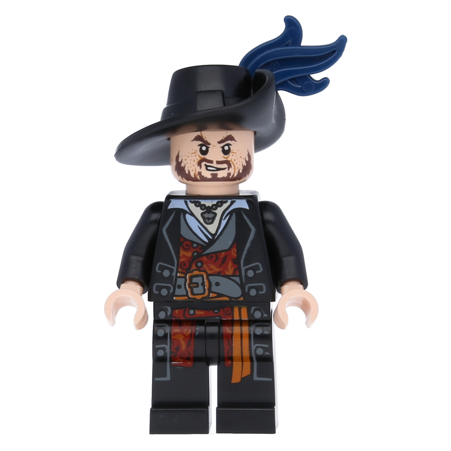 LEGO Minifigur Fluch der Karibik Hector Barbossa Figur (poc004) – neu