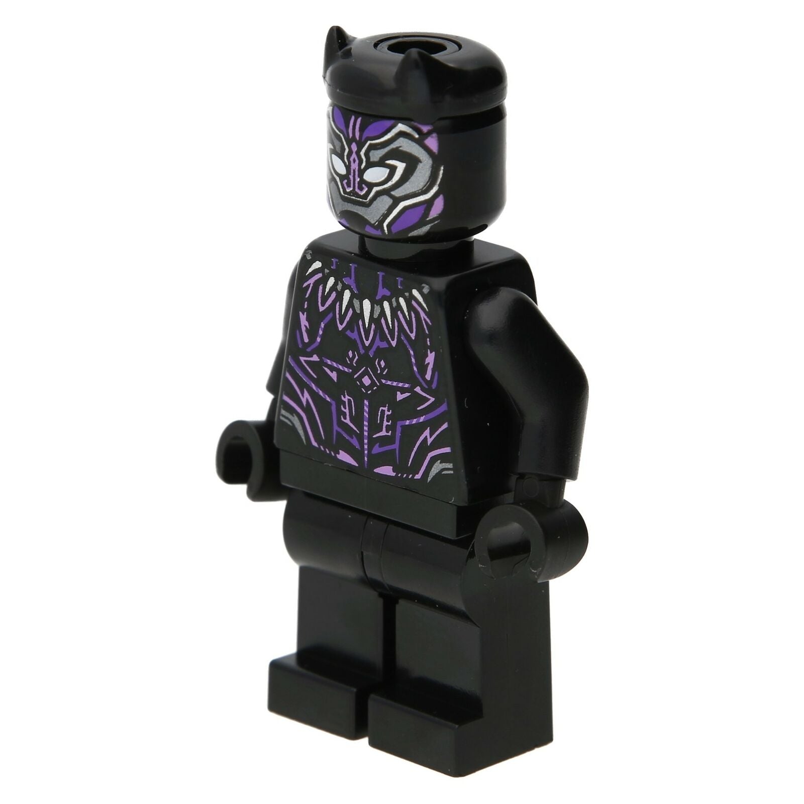 LEGO Superhero Minifigure - Black Panther (dark purple)