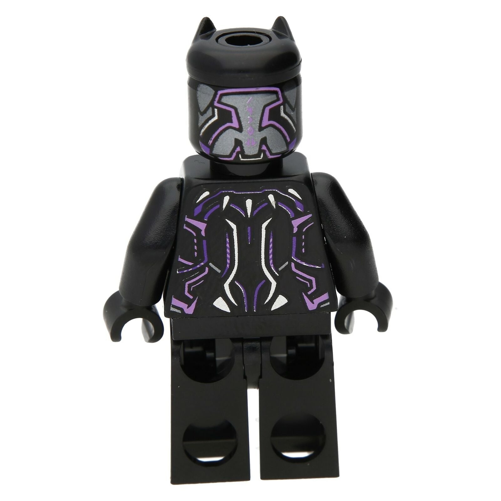 LEGO Superhero Minifigure - Black Panther (dark purple)
