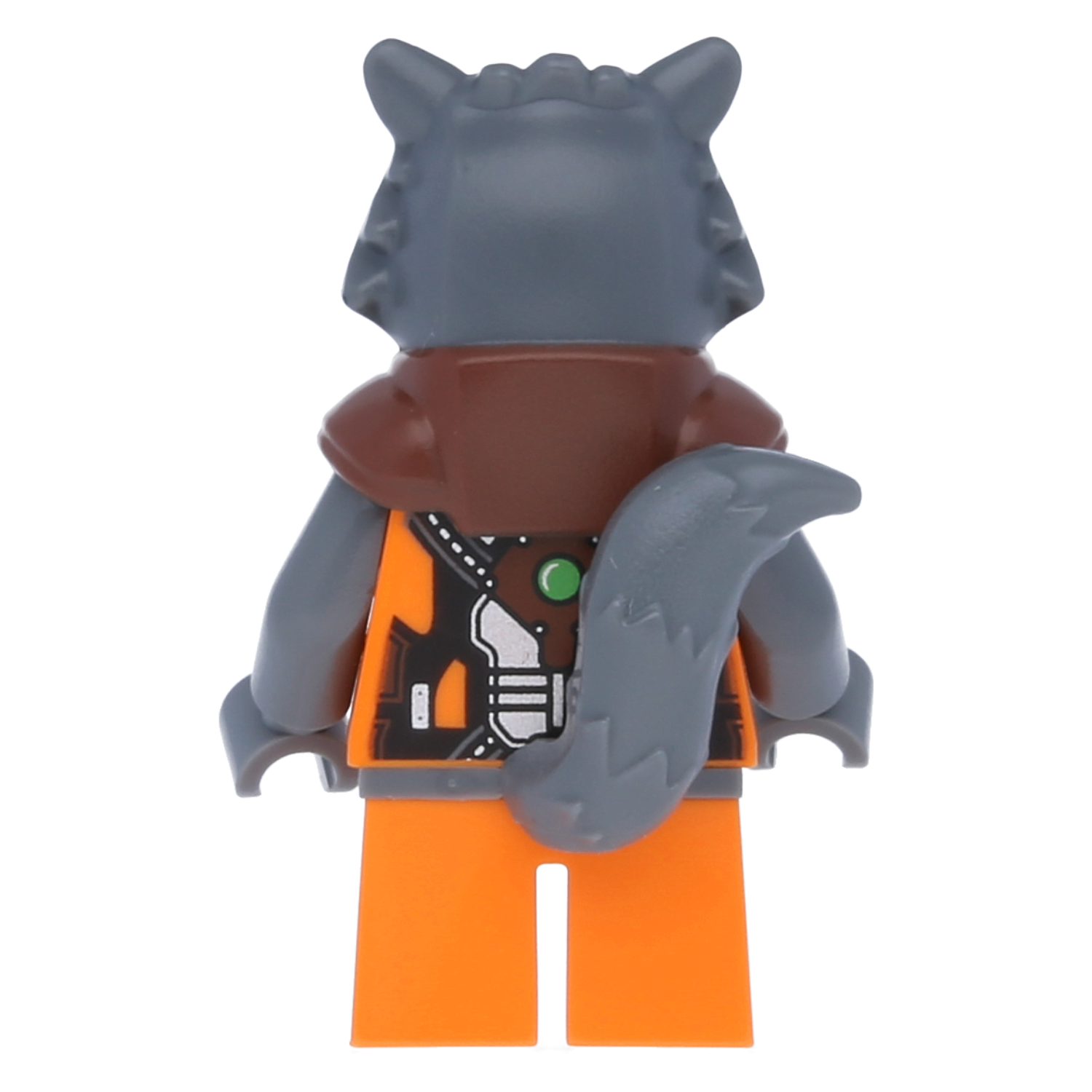 LEGO Superhelden Minifigur - Rocket Raccoon (oranges Outfit)