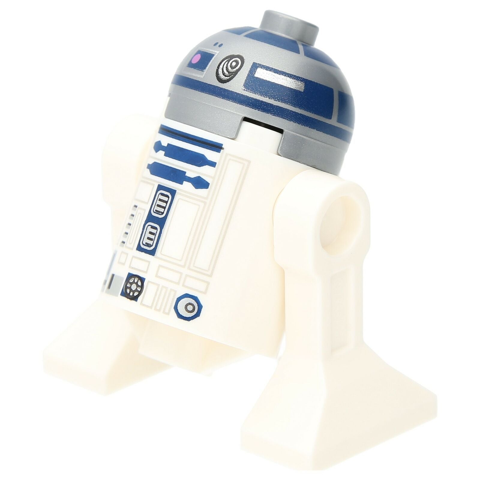 LEGO Star Wars Minifigure - Astromech Druid R2D2 (Medium Lavender polka dot)