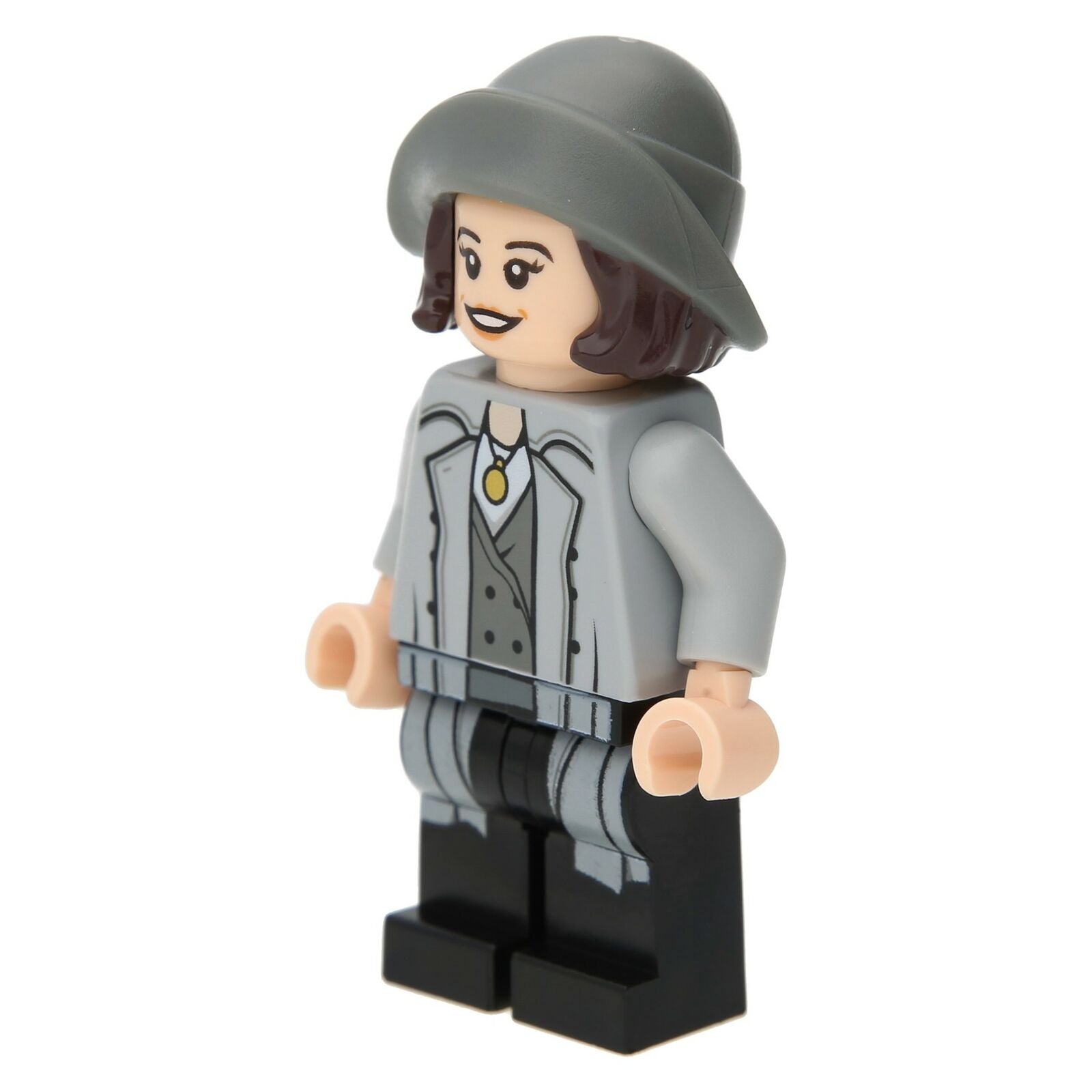 LEGO Fantastic Beasts Minifigure - Tina Goldstein (light gray raincoat)
