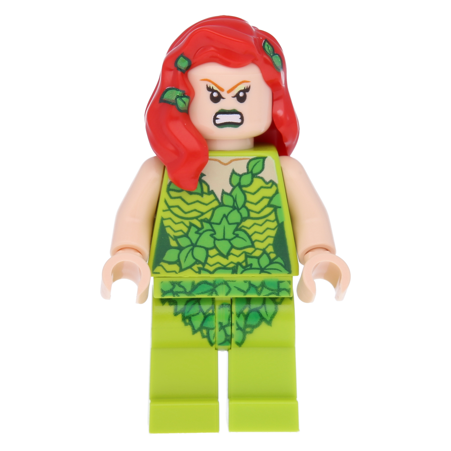 LEGO Superhero Minifigure - Poison Ivy (hair over shoulder)