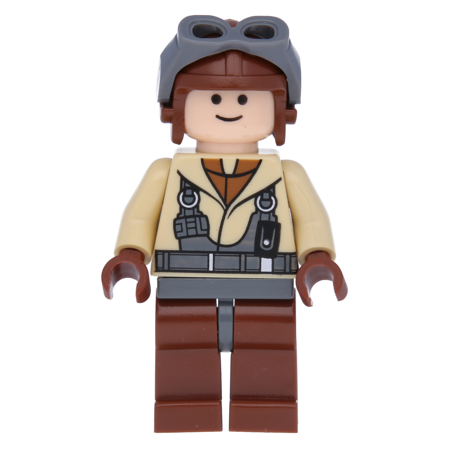 LEGO Star Wars Minifigure - Naboo Fighter Pilot (Tan jacket)