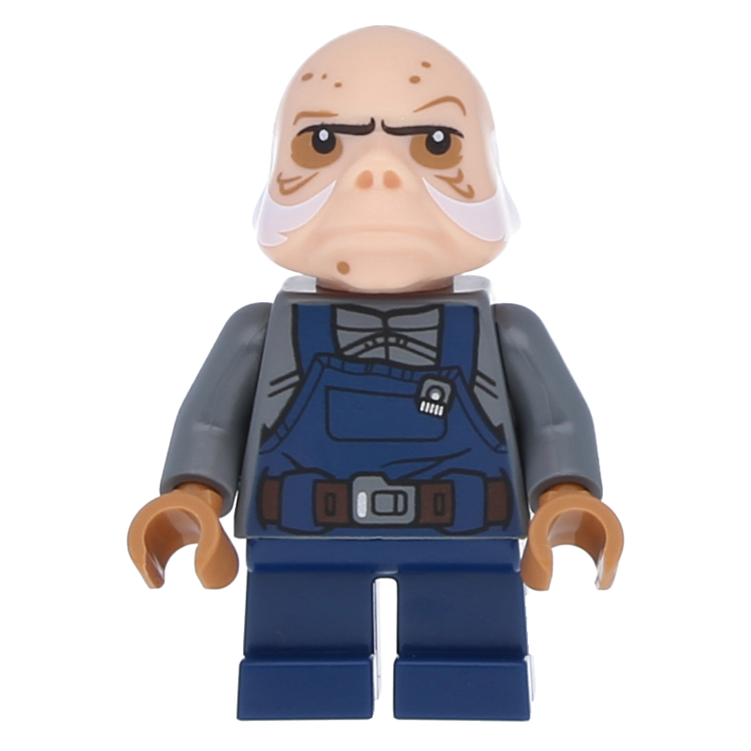 LEGO Star Wars Minifigure - Ugnaught (dark blue overalls)