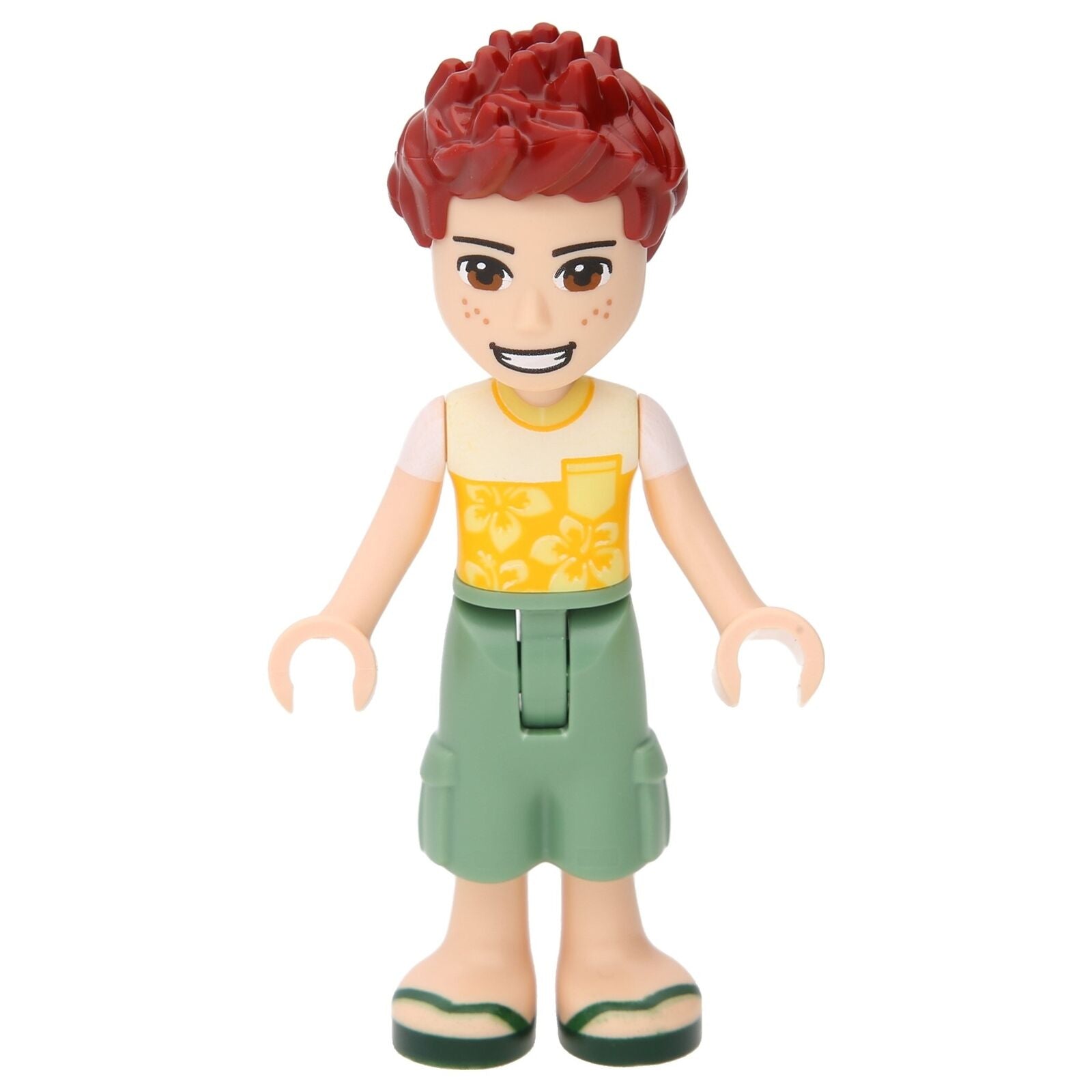 LEGO Minifigur Friends Daniel mit einem weißen Top, sandgrünen Hosen (frnd0507)