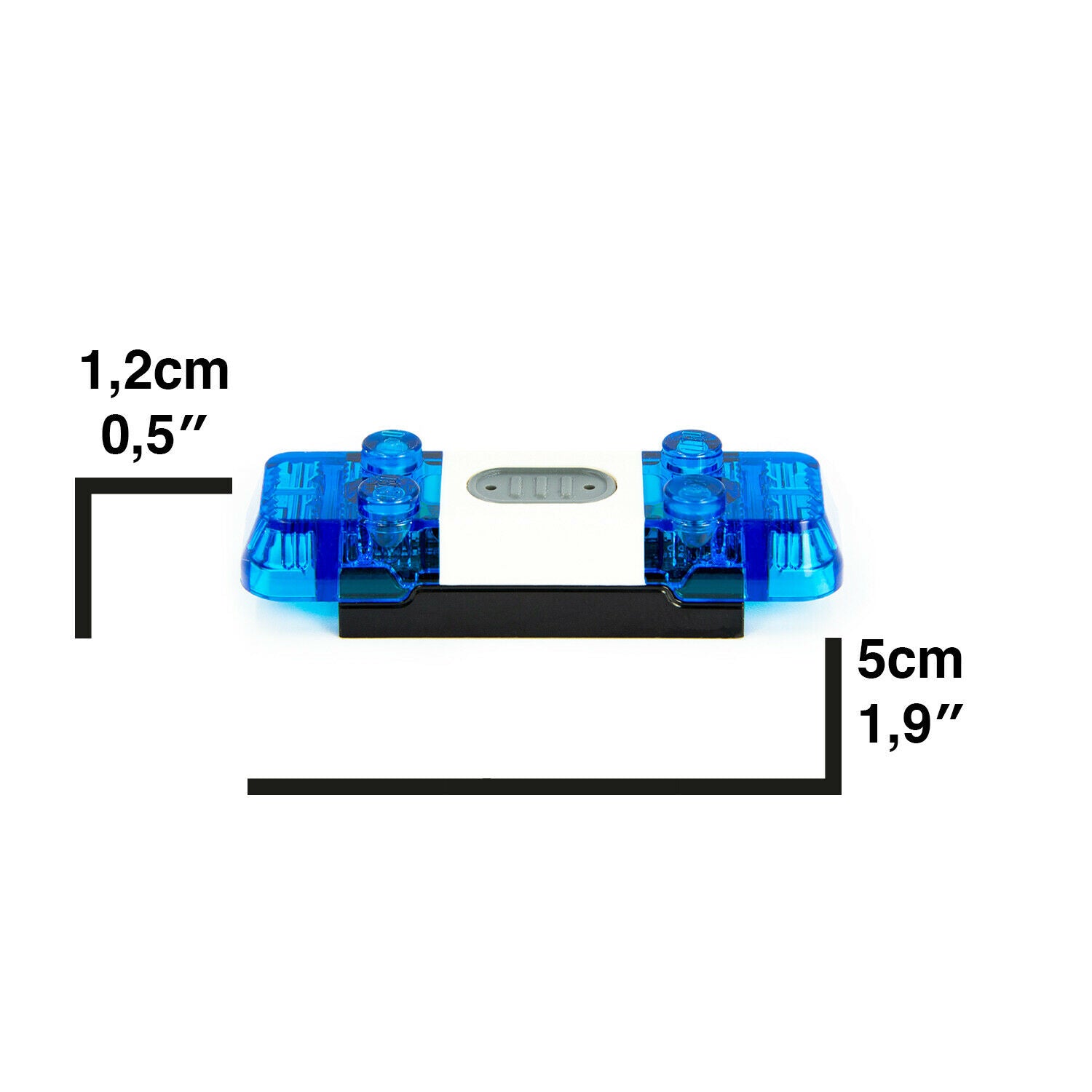 LEGO light - blue light siren 2 x 6 x 1