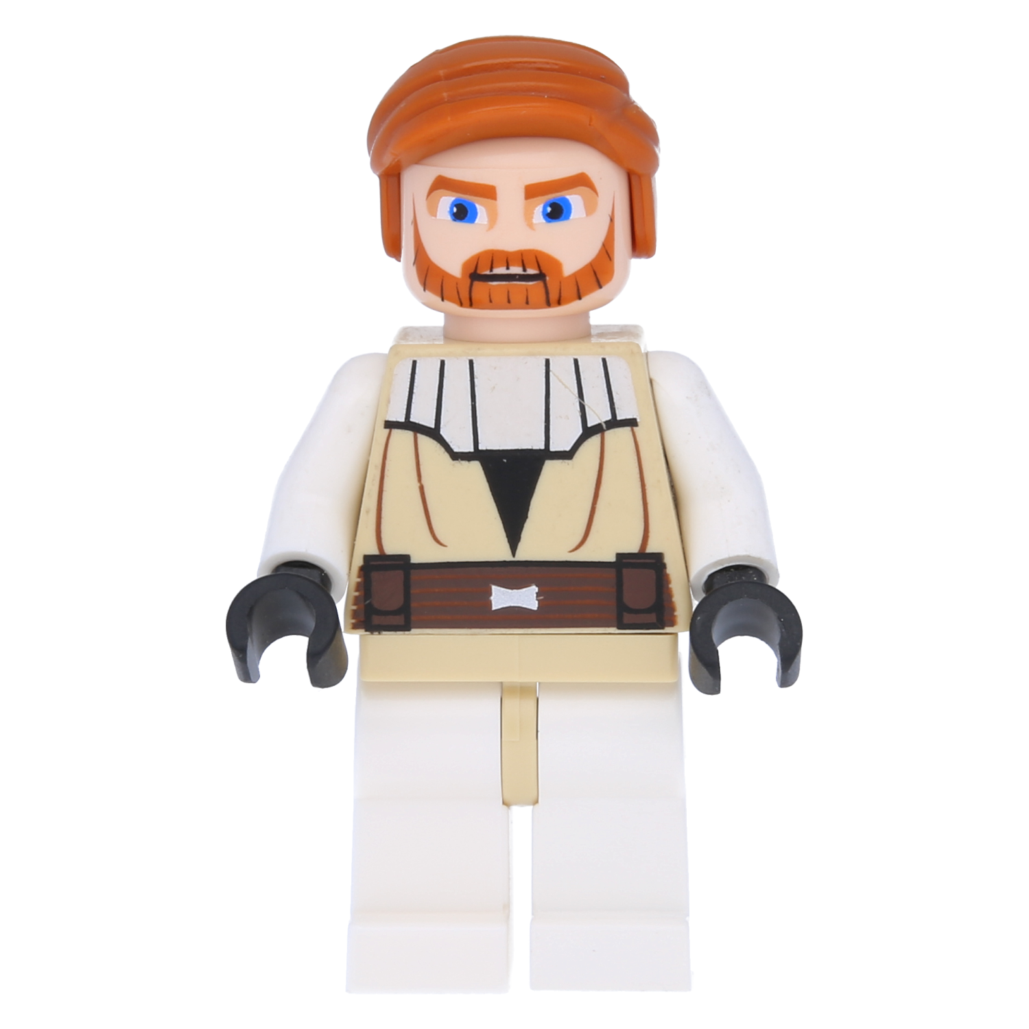 LEGO Star Wars Minifigure - Obi -Wan Kenobi with a blue lightsaber (large -eyed face)