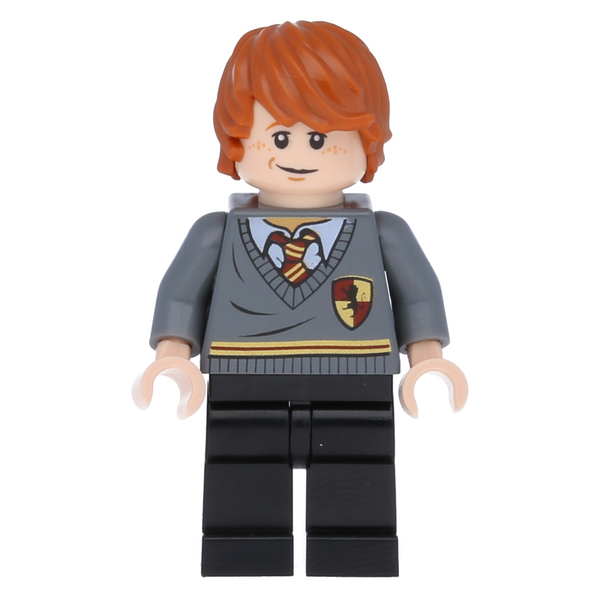 Lego Harry Potter Minifigure Ron Weasley (Gryffindor sweater)