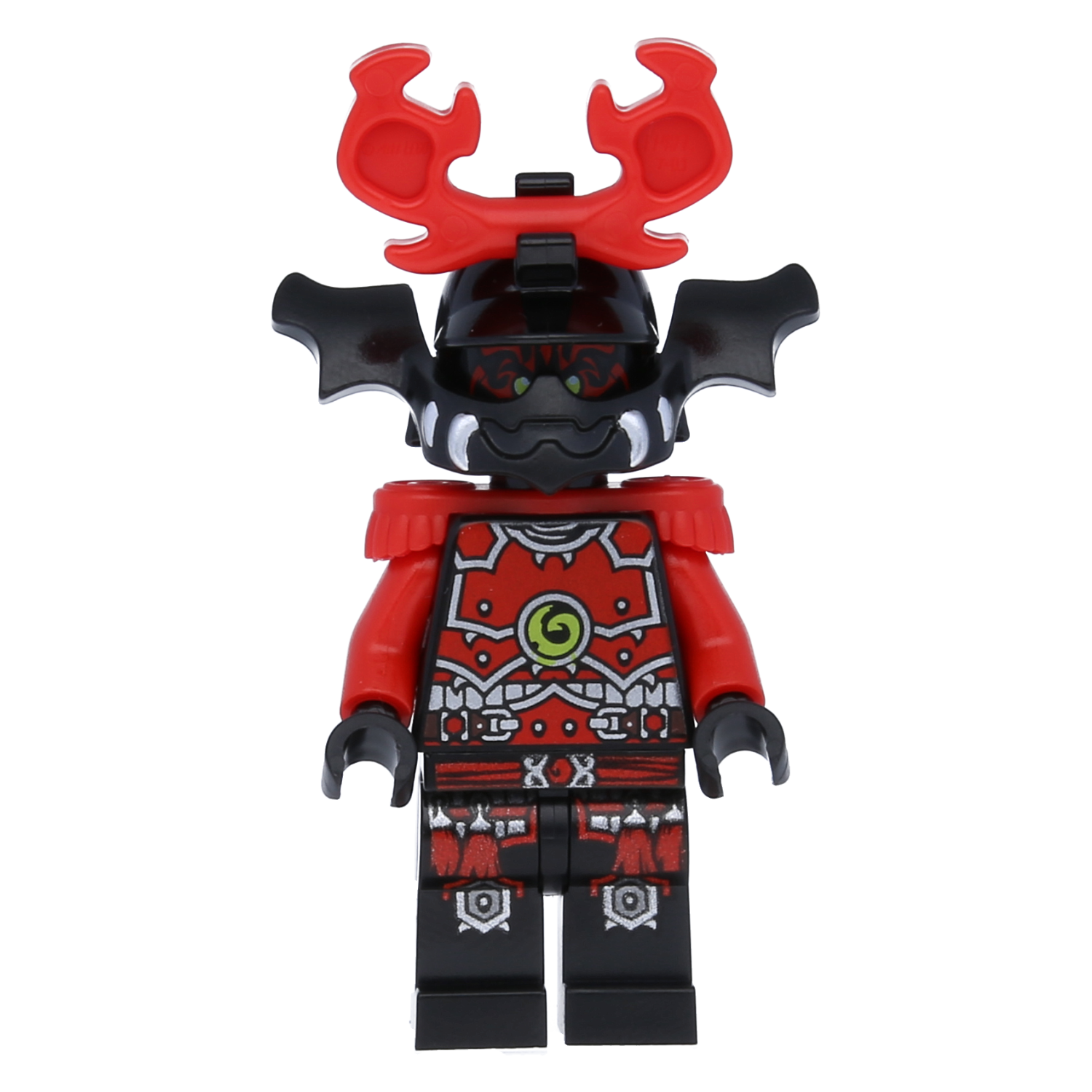 Lego Ninjago Minifigur - Stone Army Warrior (red face)
