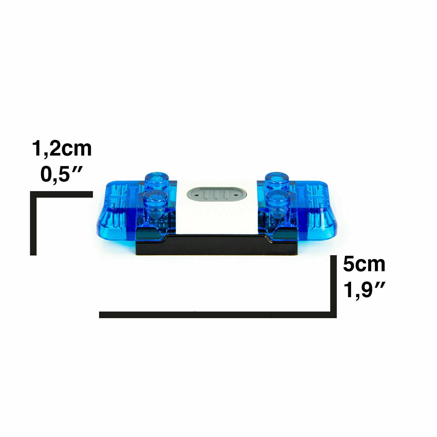 LEGO light - blue light siren 2 x 6 x 1