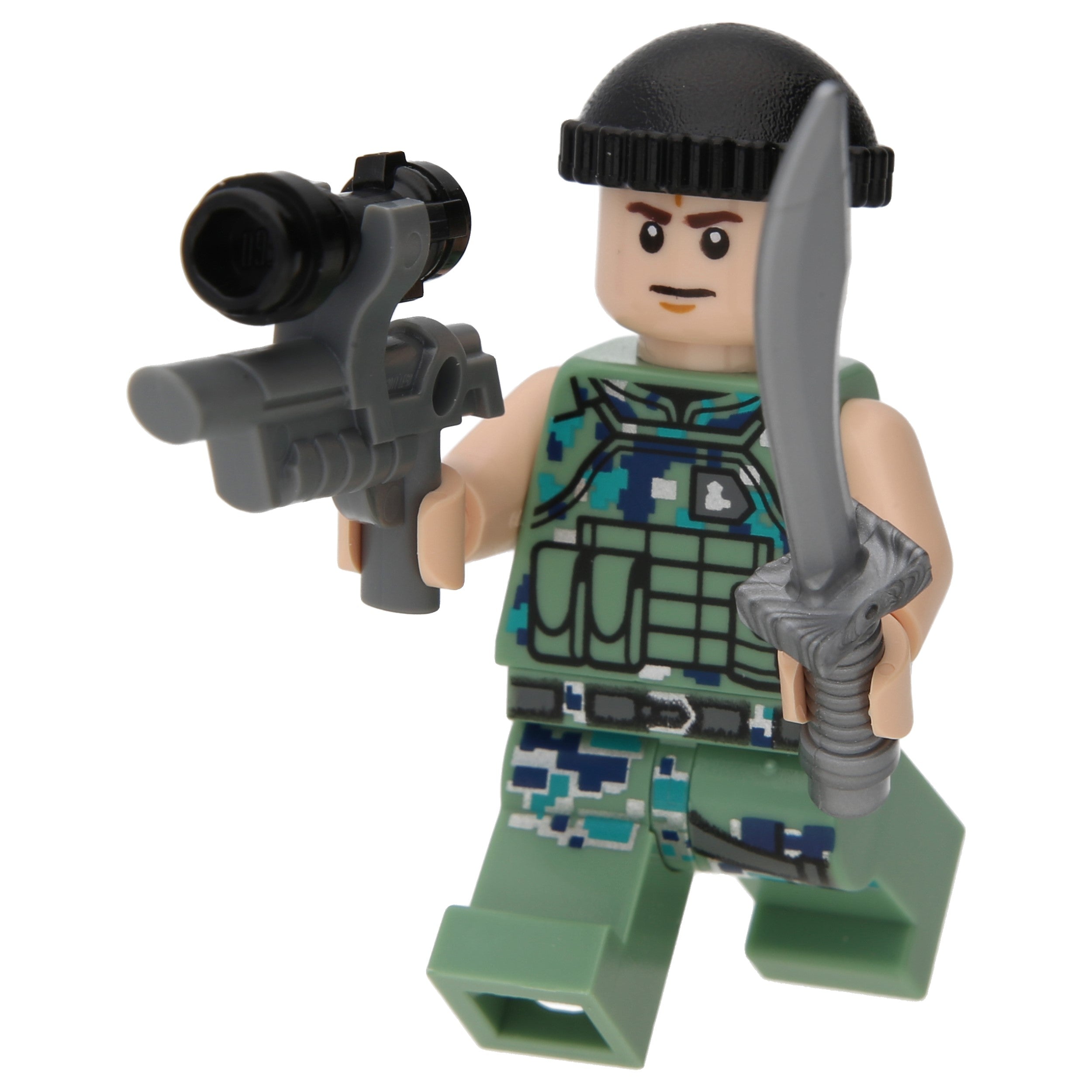 LEGO Avatar Minifigures - RDA Crab Suit Pilot with Gun - avt017 - Avatar: The Way of Water