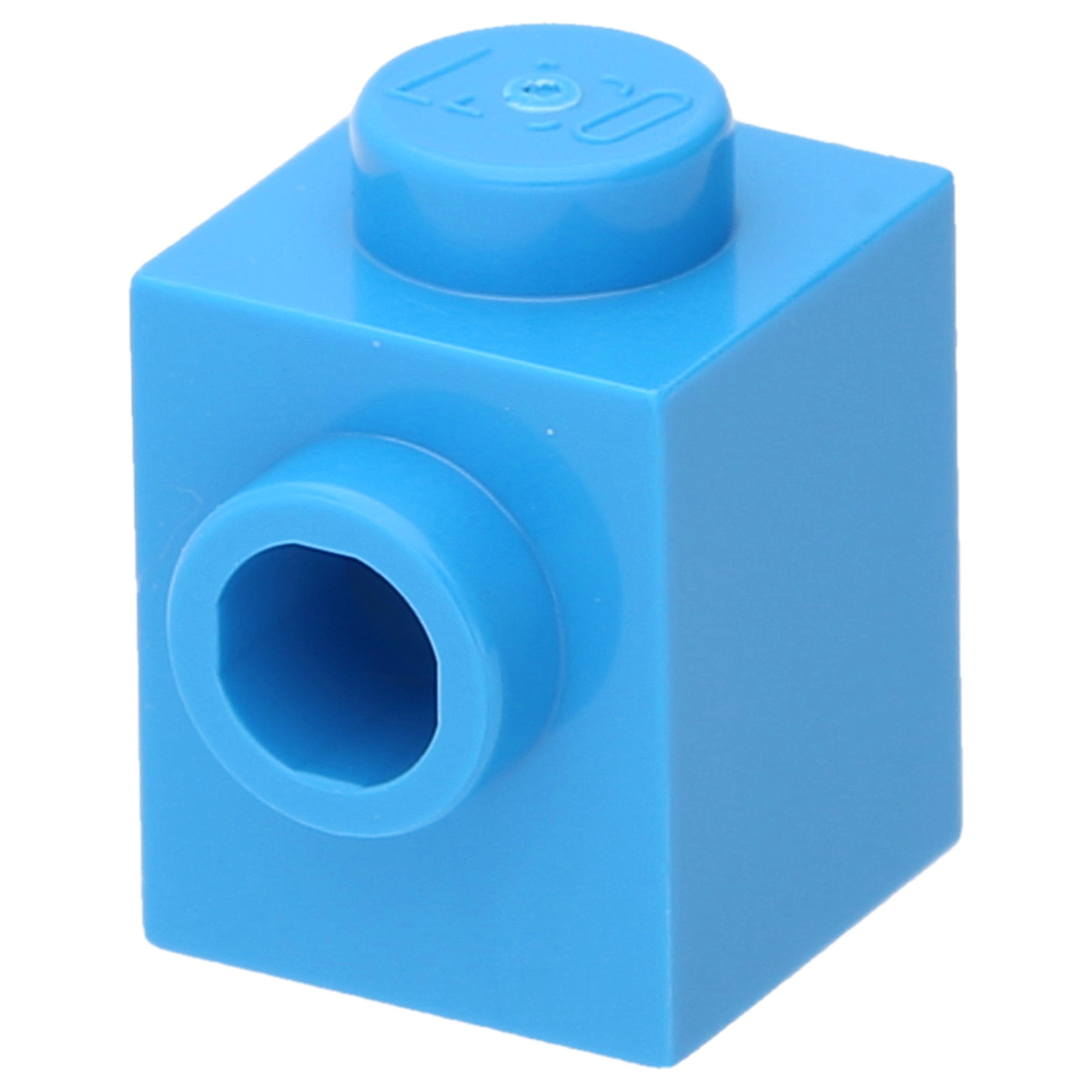 LEGO Steine (modifiziert) - 1 x 1 mit Einer seitlicher Noppe